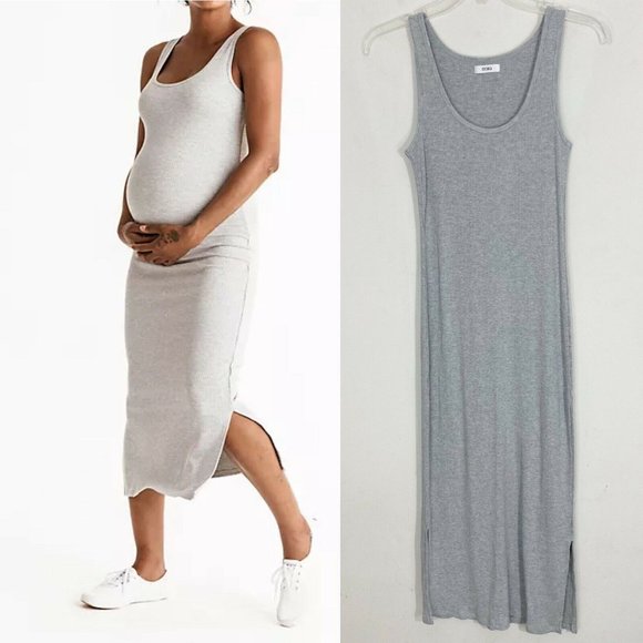 Storq Dresses & Skirts - Storq Maternity Tank Midi Dress NWOT NEW